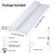 preview thumbnail 32 of 30, 5CCT LED Under Cabinet Lighting Fits Cabinets, Ultra-Slim Linkable Under Counter Lights
