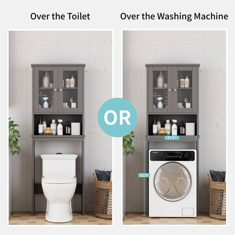 Futzca Over The Toilet Storage Cabinet