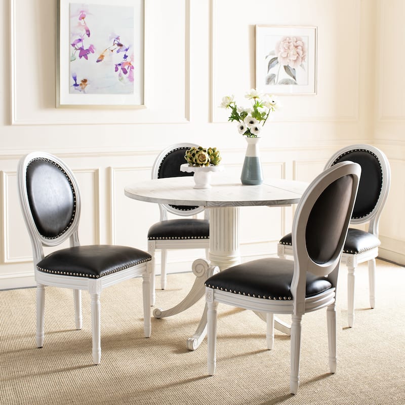 SAFAVIEH Rona Parisian Oval Dining Chair (Set of 2) - 20Wx20Dx39H
