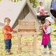 preview thumbnail 6 of 4, Wooden Play Barbecue Toy Set Kids Grill Play Set w/ Grilling Tools