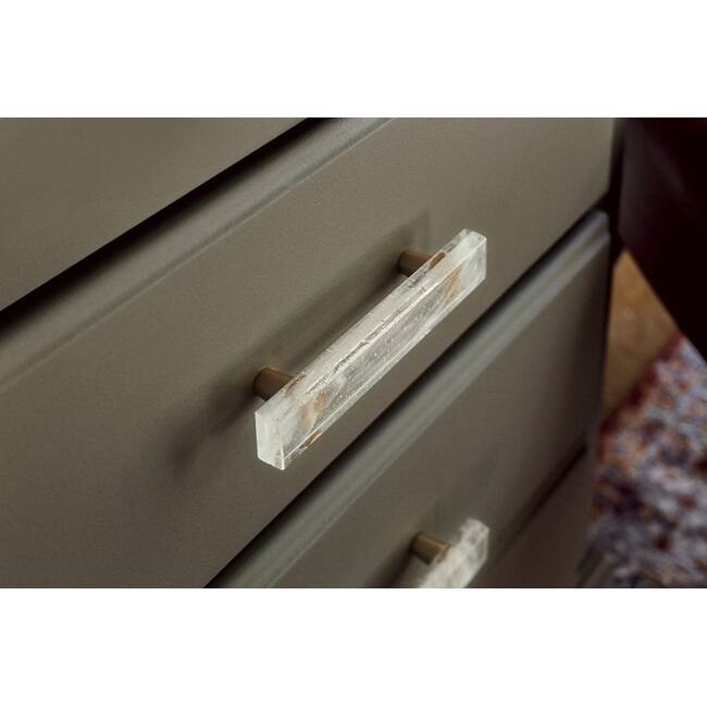 Schaub and Company 211061-TW Fused Glass 4" Center to Center Artisanal