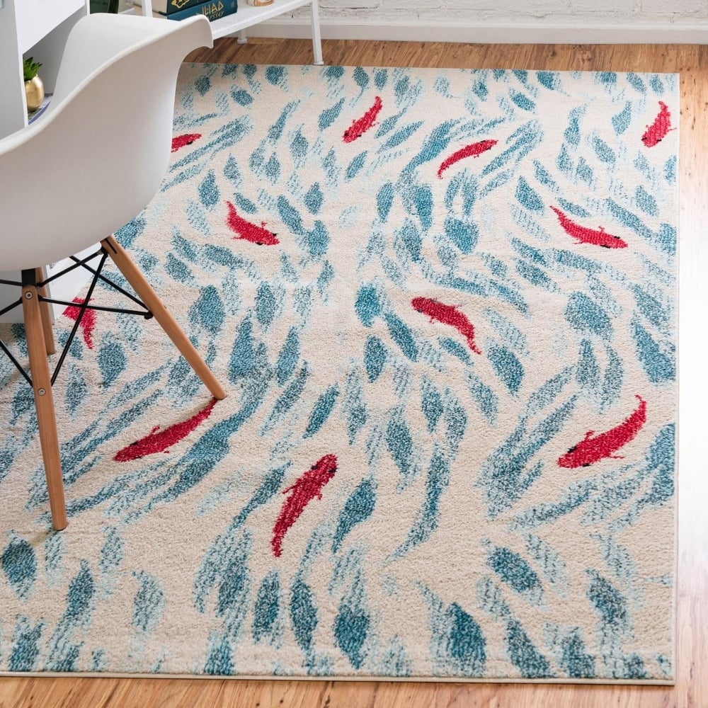 Novelty Cruxoit Collection Area Rug