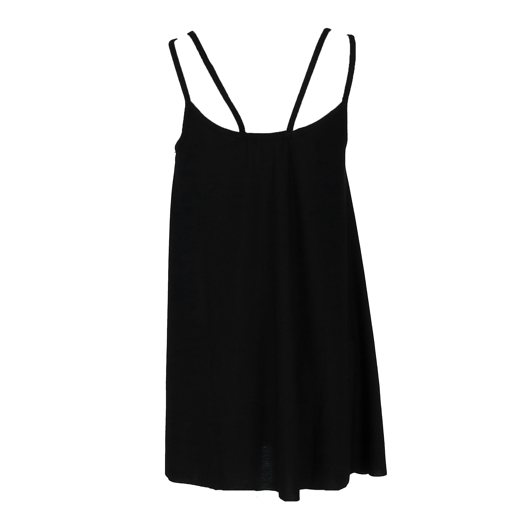 Shop 5 More Minutes Women S Solid Black Dress Cover Up Free