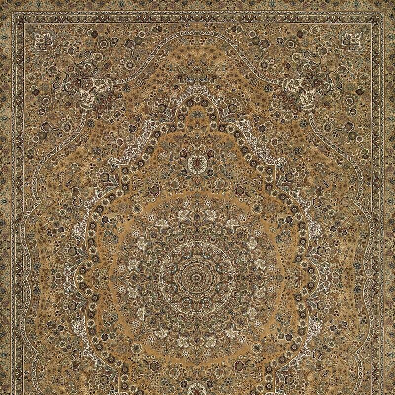 HomeRootsMedallion Traditional Runner Area Rug