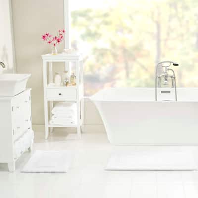 Nautica Peniston 2 Piece Cotton Bath Rug Set
