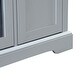 preview thumbnail 8 of 15, Merax TV Stand for TV up to 65in with 2 Tempered Glass Doors, Adjustable Shelves