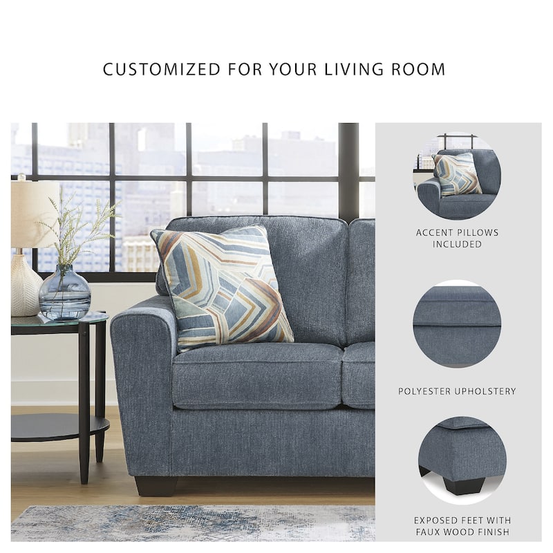 Signature Design by Ashley Cashton Loveseat - 63"W x 38"D x 39"H
