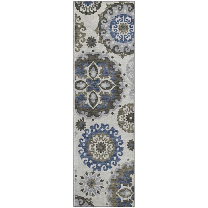 Premium Washable Super Soft Boho Suzani Mayfield Rug