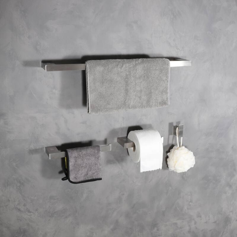 Indigo Home 4-Piece Bathroom Hardware Set
