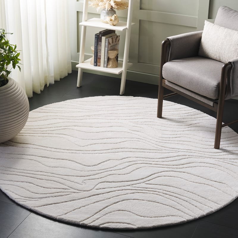 SAFAVIEH Handmade Rodeo Drive Jayde Mid-Century Modern Wool Rug