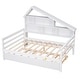 preview thumbnail 5 of 14, Full Size Platform Bed with Trundle and Shelves