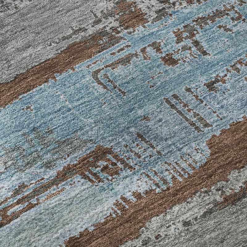 Premium Washable Super Soft Abstract Stripes Mayfield Rug