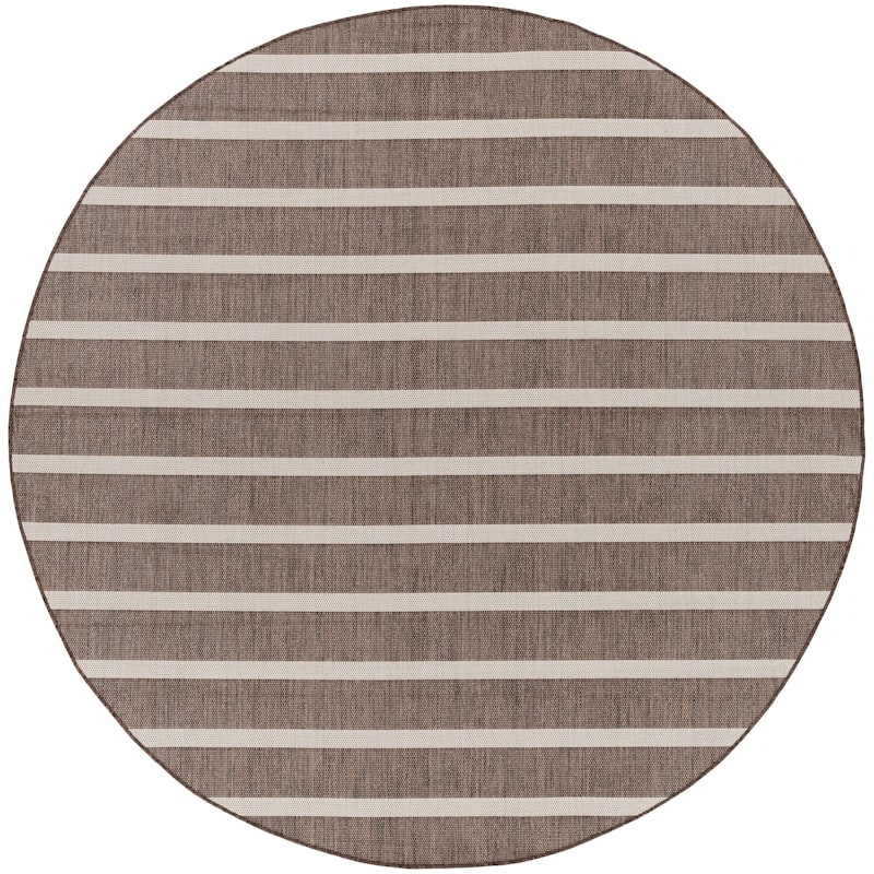 Nourison Positano Indoor/Outdoor Striped Area Rug