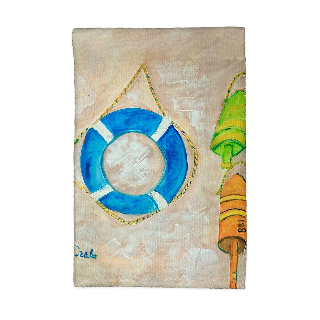 Life Preserver Kitchen Towel - 16x25