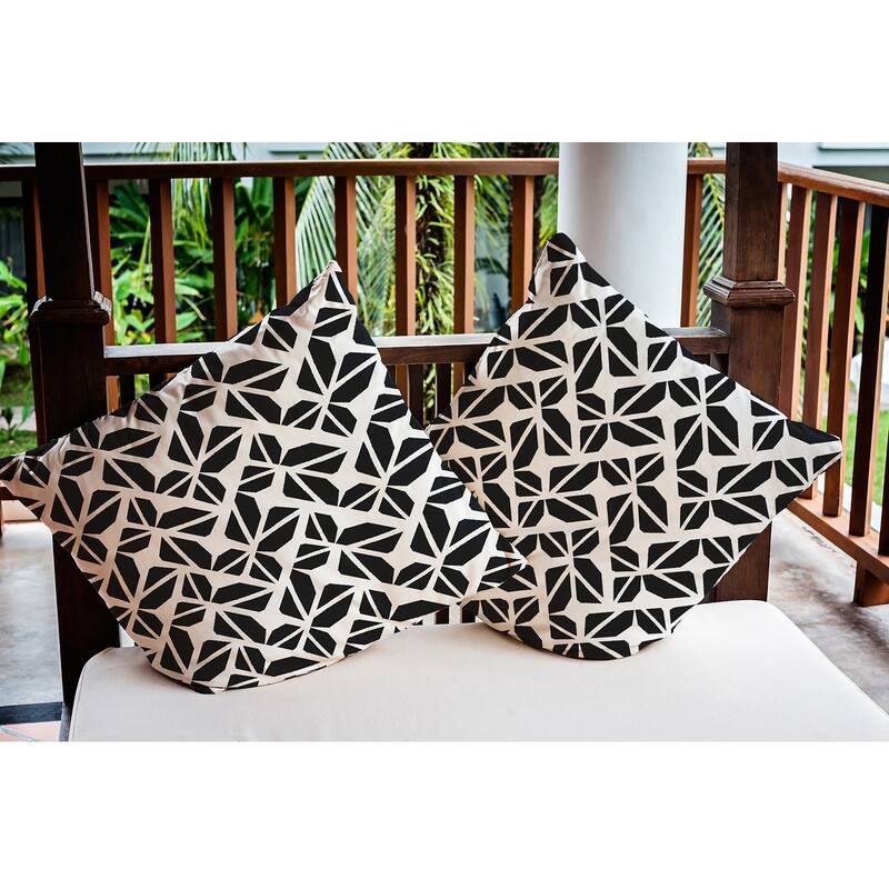 Kaleidoscope Graffiti Indoor/Outdoor Throw Pillow