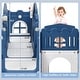 preview thumbnail 24 of 31, 8-in-1 Toddler Indoor Playground with Slide Baby Slide Playset for Toddlers Ages 1-3 Outdoor Play