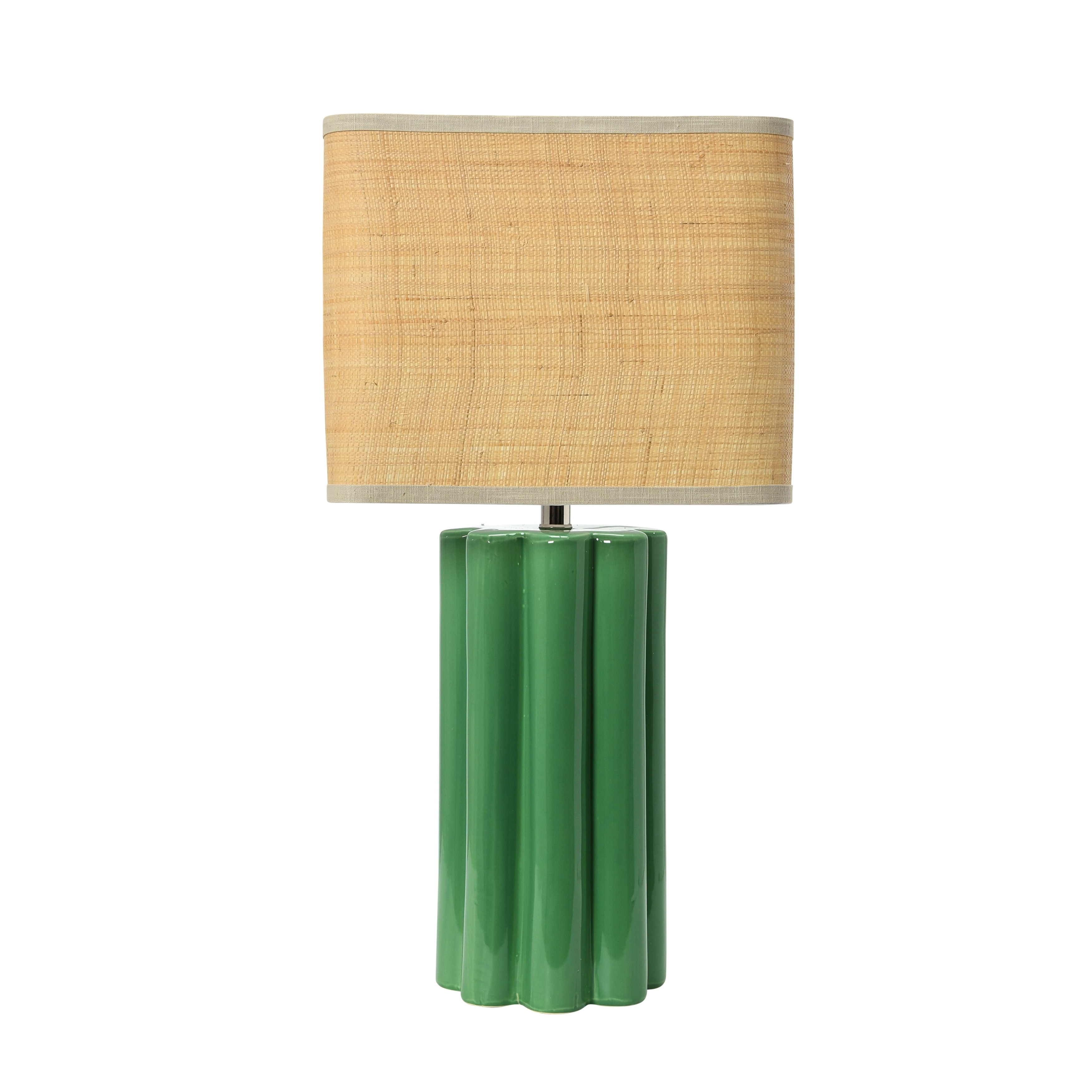 Raffia table lamp shade deals