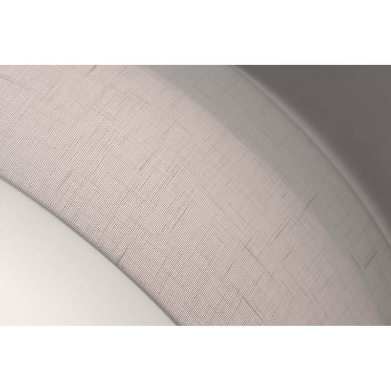 Anton 19-inch Linen White LED Flush Mount
