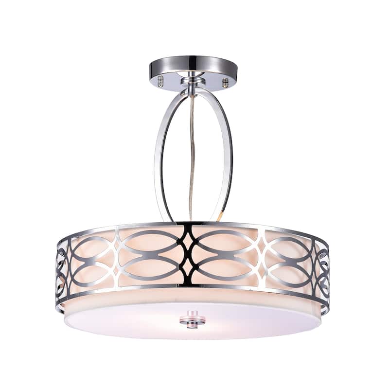 Altreya 3 - Light Drum Semi Flush Mount