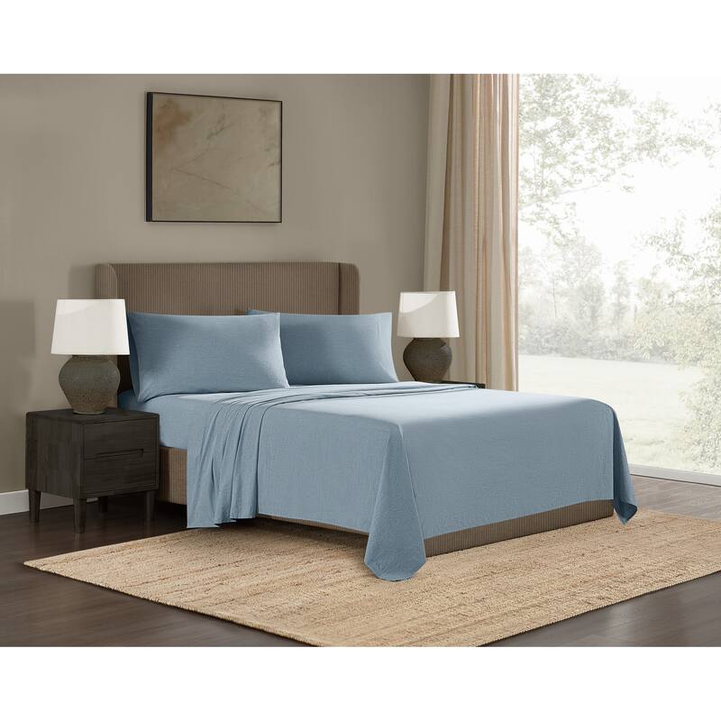 Frye Dusted Denim CVC Sheet Set