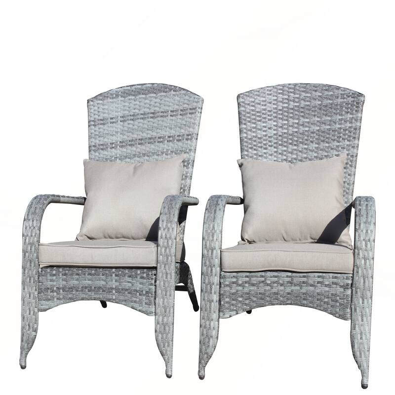 2PCS Patio Chair with Cushions