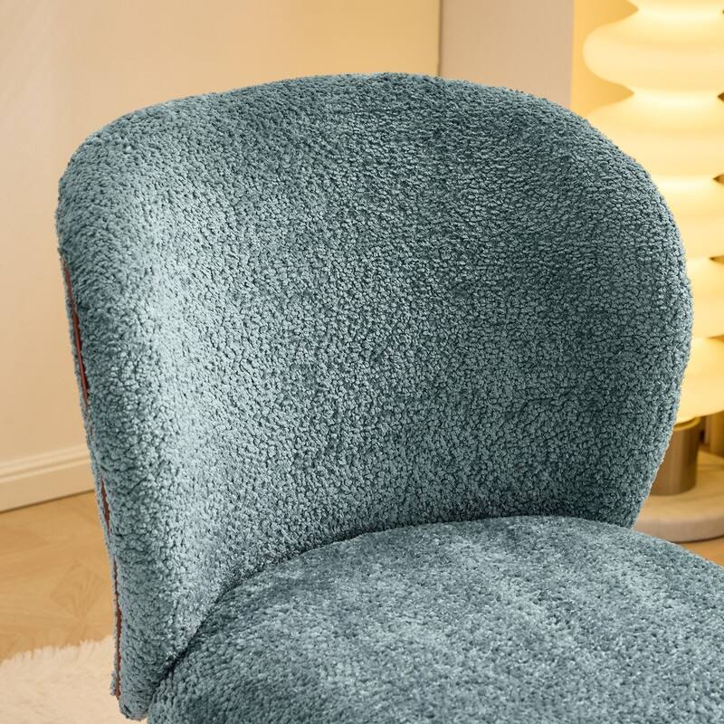 Modern Curved Back Accent Chair