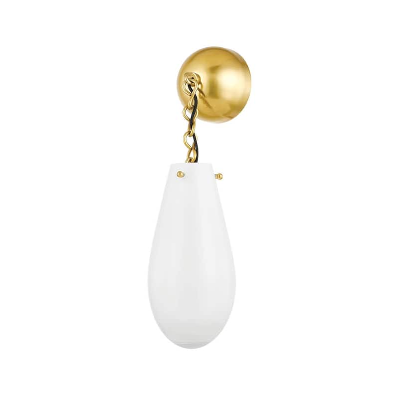 Hudson Valley Lighting 3620 Clarkstown 19" Tall Wall Sconce - Aged Brass