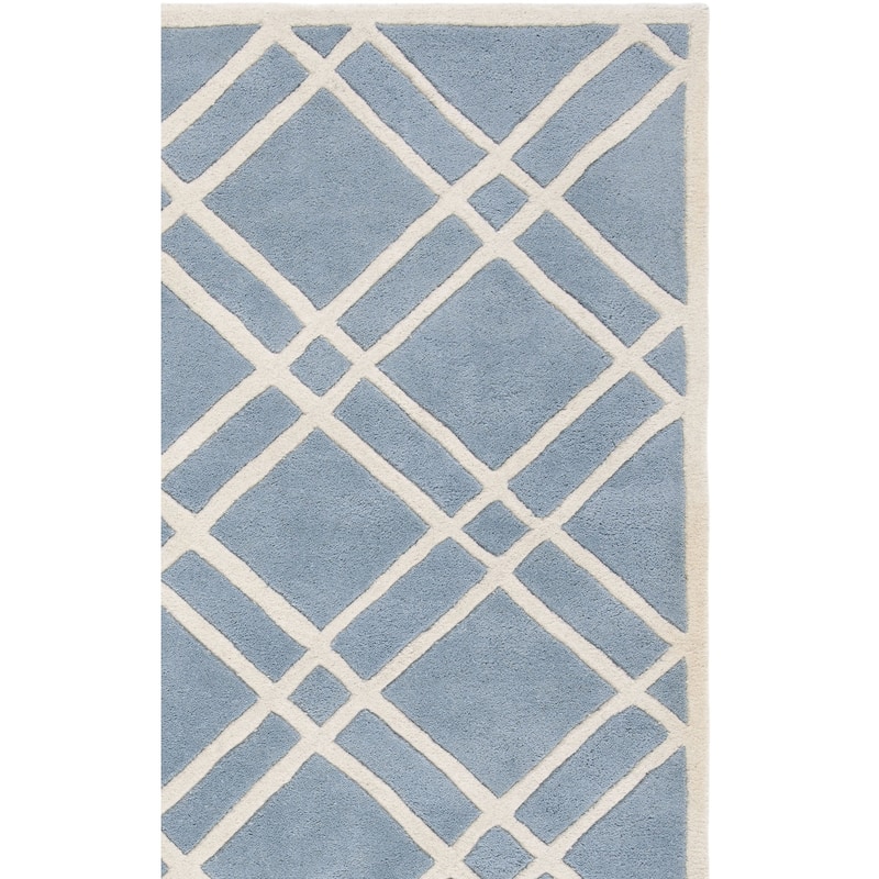 SAFAVIEH Handmade Chatham Geronda Modern Moroccan Wool Rug