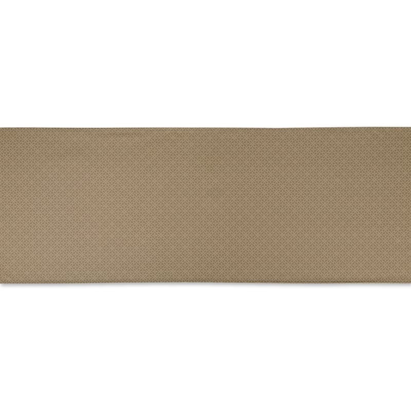 DII Stone Tonal Lattice Print Outdoor Table Runner