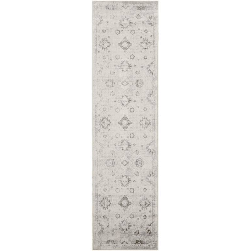 Nourison Astra Machine Washable Indoor only Persian Area Rug - 2' x 6' - Ivory - Runner