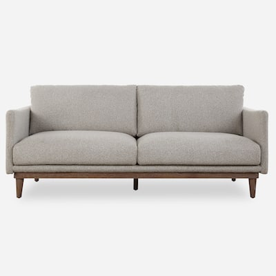 Uttermost Freefall Gray Ceruse Sofa - 33"Hx 83"Wx 36.25 "D