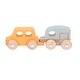 preview thumbnail 3 of 1, TickiT Rainbow Wooden Adventure Vehicles - Set of 3
