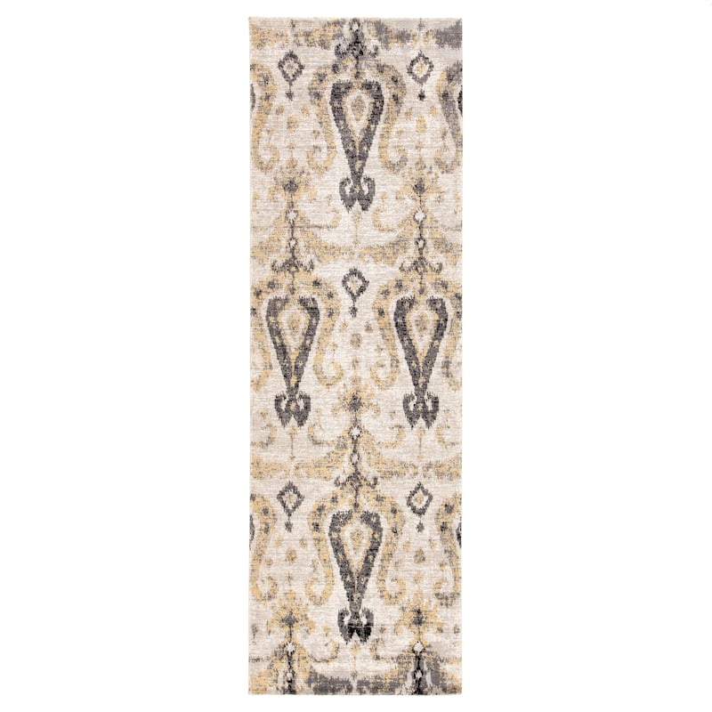 Nyla Indoor/ Outdoor Ikat Area Rug