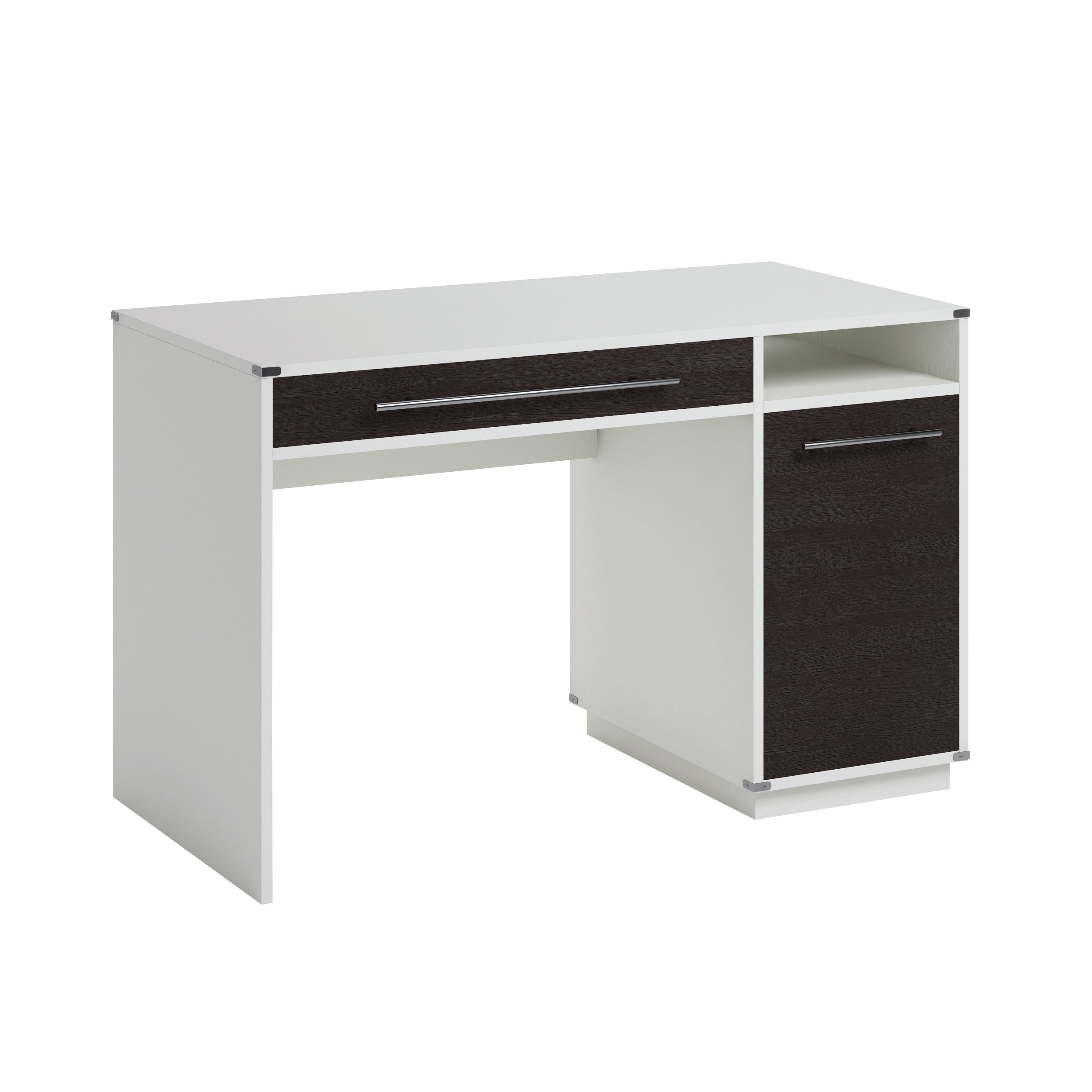 Practical Computer Desk: Versatile Design for Home Office, Gaming & Study, Gray finish
