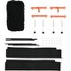 preview thumbnail 1 of 5, Hockey and Lacrosse Goal Backstop with Extended Coverage - 6*6 feet spliced 6*6 feet spliced