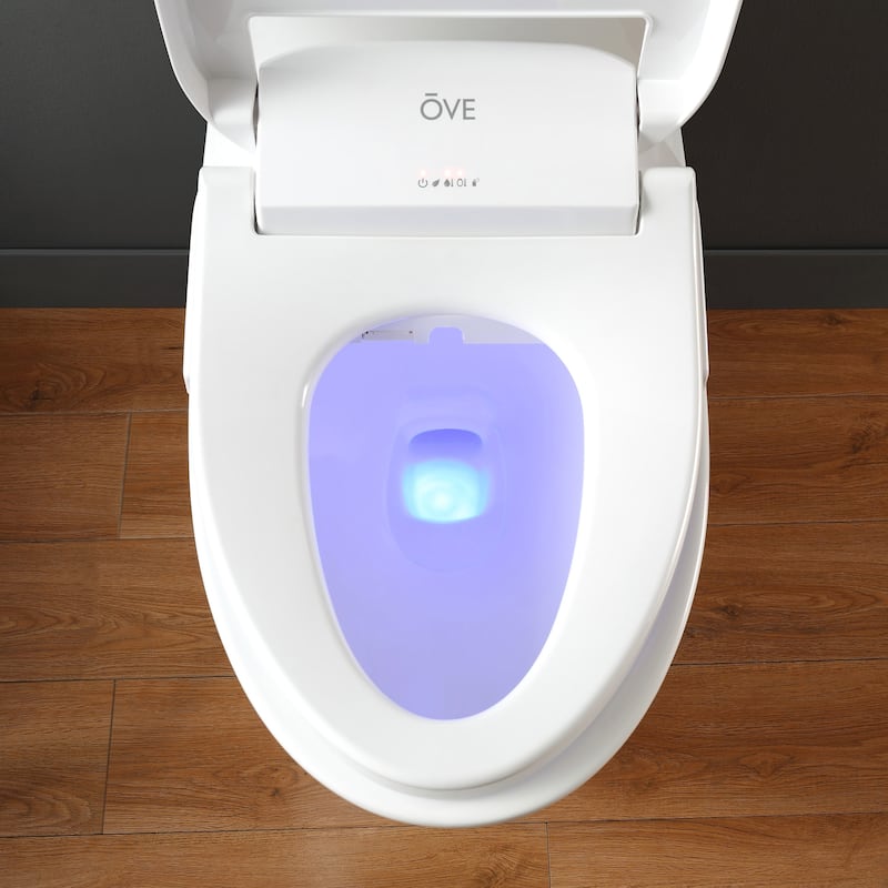 Ove Decors 1.6 GPF Wall Mounted One Piece Elongated Toilet � Seat