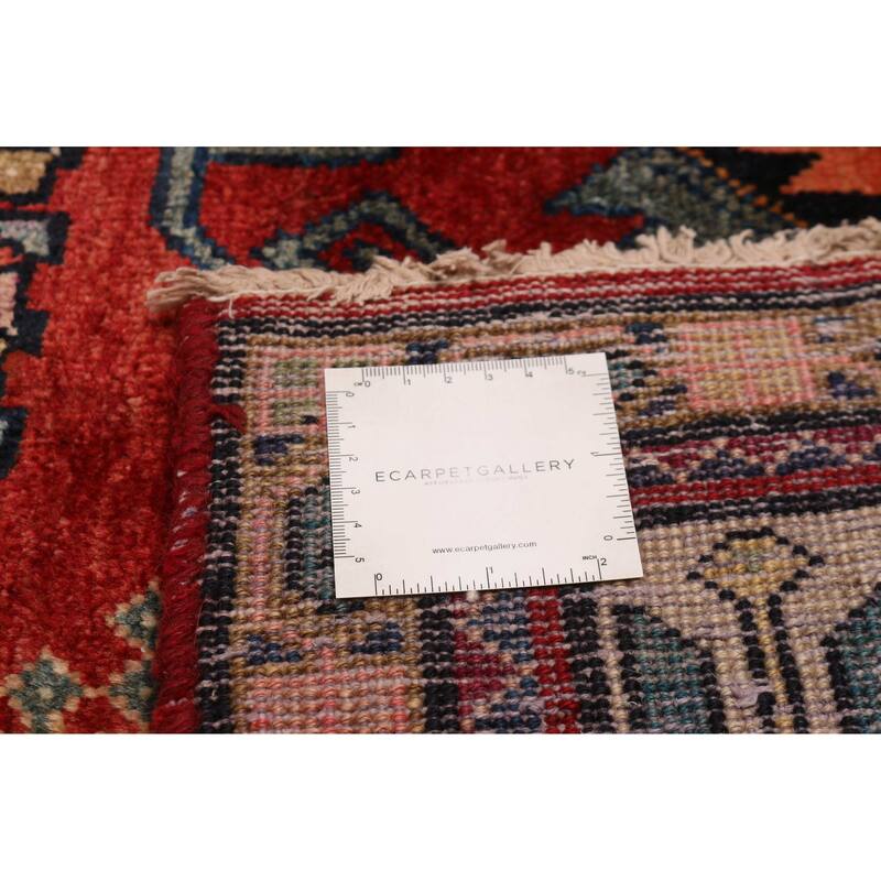 ECARPETGALLERY Hand-knotted Anatolian Vintage Red Wool Rug - 4'9 x 8'3
