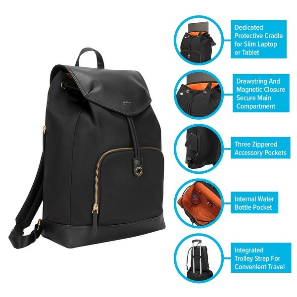 targus newport drawstring