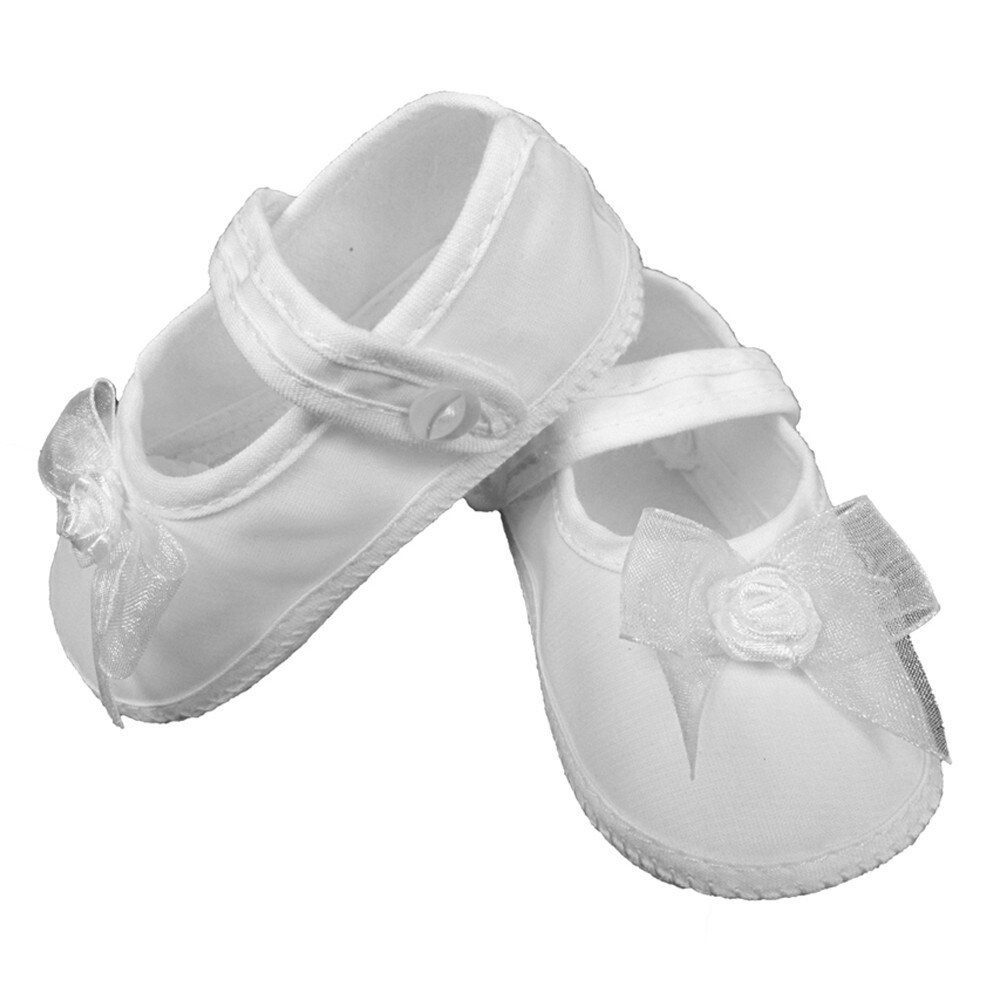 baby girl christening shoes