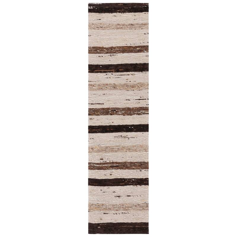 SAFAVIEH Handmade Marbella Admira Stripe Wool Rug