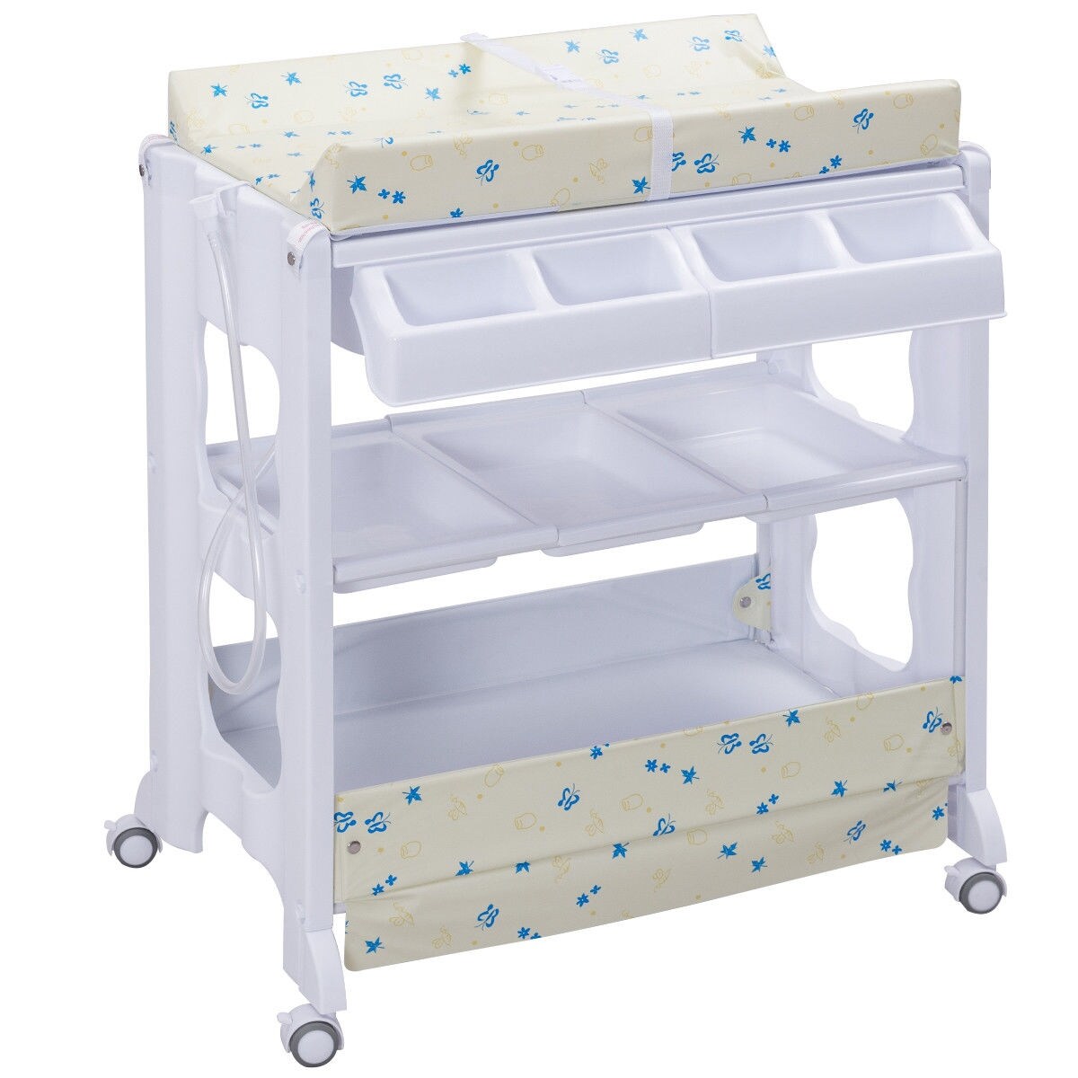 costway baby infant bath changing table