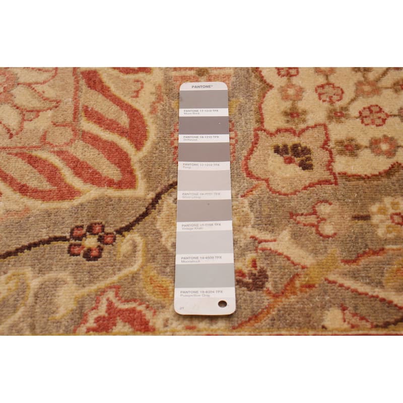 ECARPETGALLERY Hand-knotted Pako Persian 18 Of 20 Taupe Wool Rug - 10'0 x 13'3