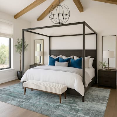Premium Washable Super Soft Modern Panel Mayfield Rug