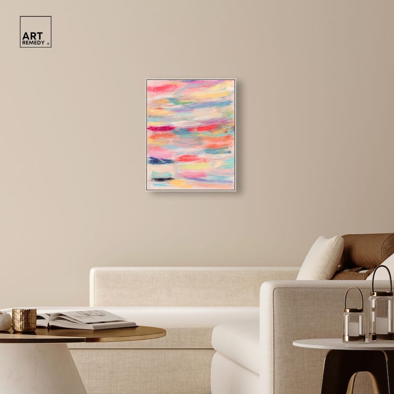 Color Play III Canvas by Art Remedy