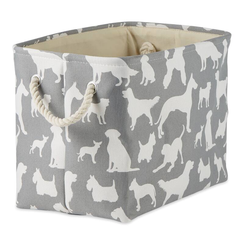 DII Polyester Pet Bin Dog Show Rectangle Large