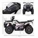 preview thumbnail 3 of 25, Aosom 12V Kids ATV Quad Car with Forward Backward Function, Kids with Wear-Resistant Wheels, Music, LED Headlights