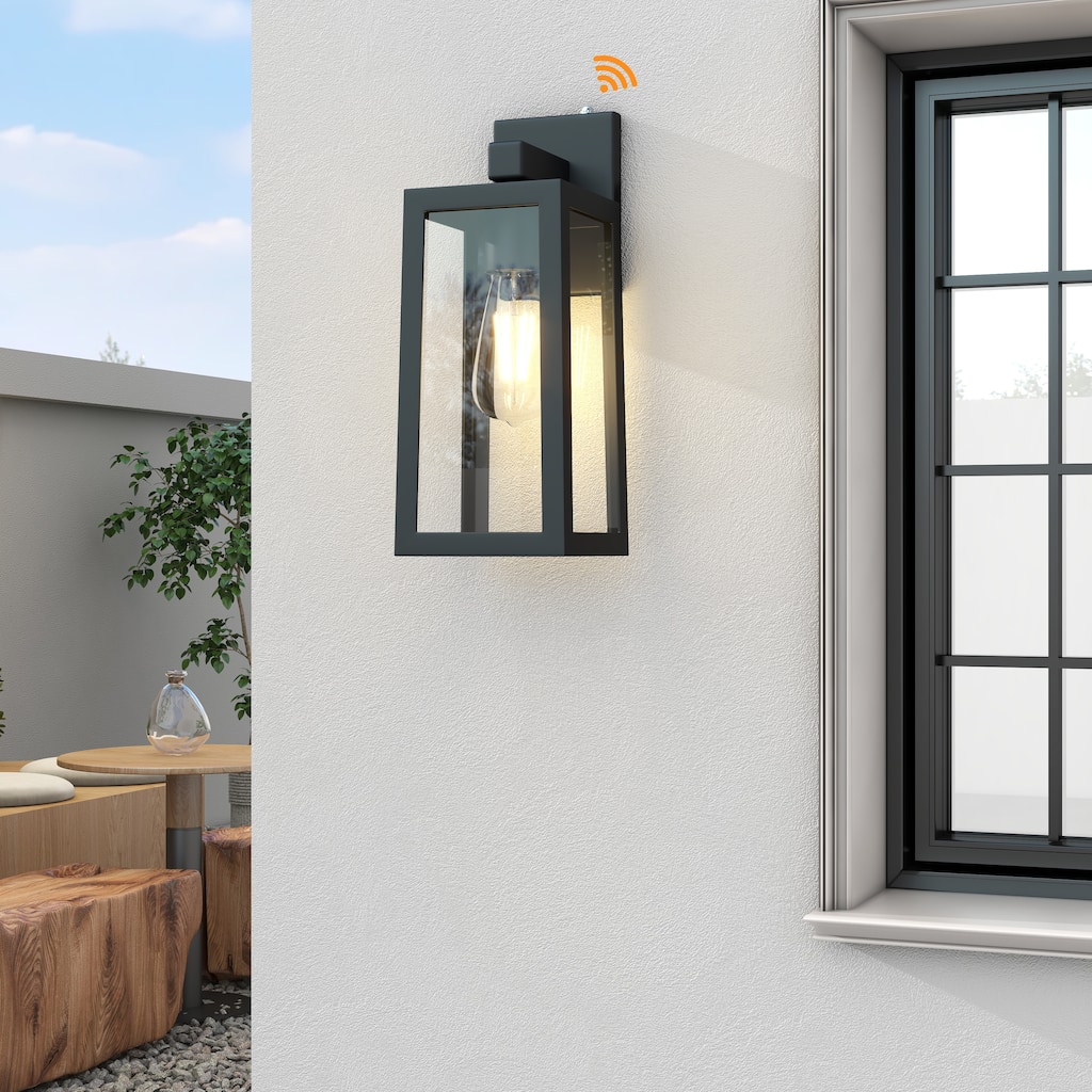 2 Pack Outdoor Wall Light with Dusk to Dawn - 5.32"x6.7"x13.96"