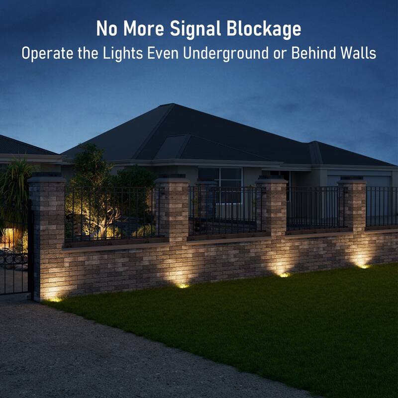 Alter-Link Low Voltage Smart RGBCW Well Lights with Bi-Flow Controller - 6 pack - 6 pack