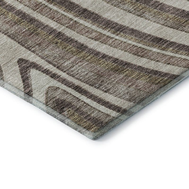 Premium Washable Super Soft Modern Waves Mayfield Rug