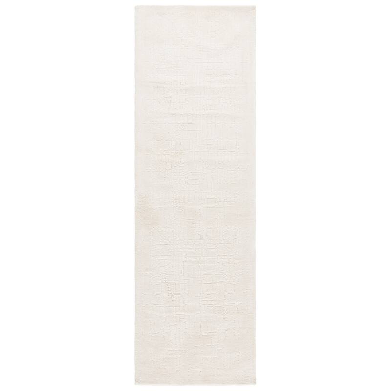 SAFAVIEH Audrey Efka Modern & Contemporary Rug - 2'3" x 8' Runner - Ivory